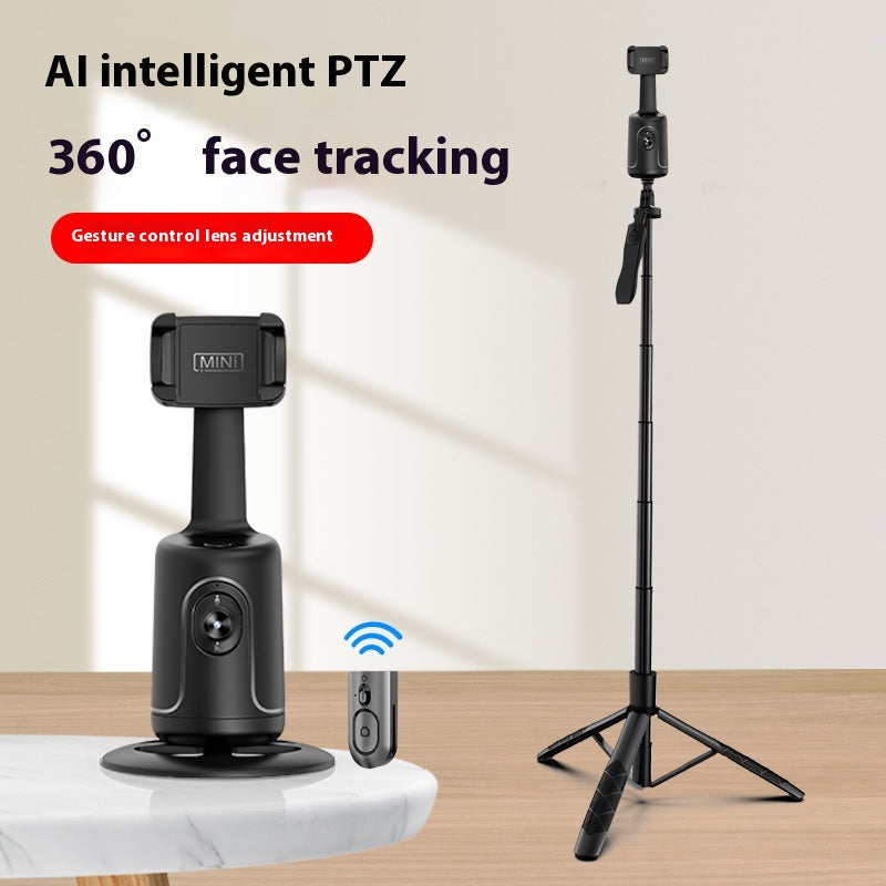 360 Auto Face Tracking AI,  Auto Phone Tripod Holder For Smartphones